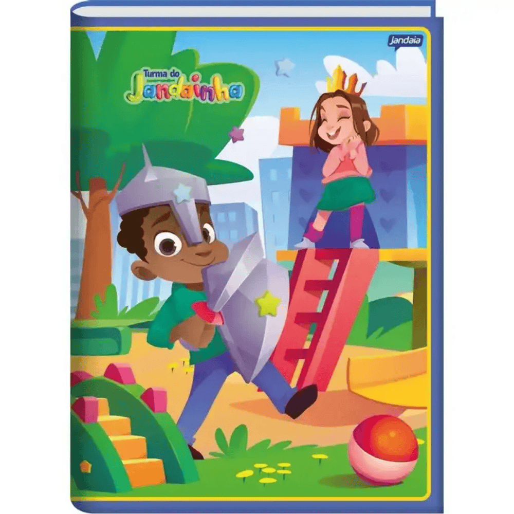 Caderno Brochura 1/4 Cd 80 Folhas Jandaia