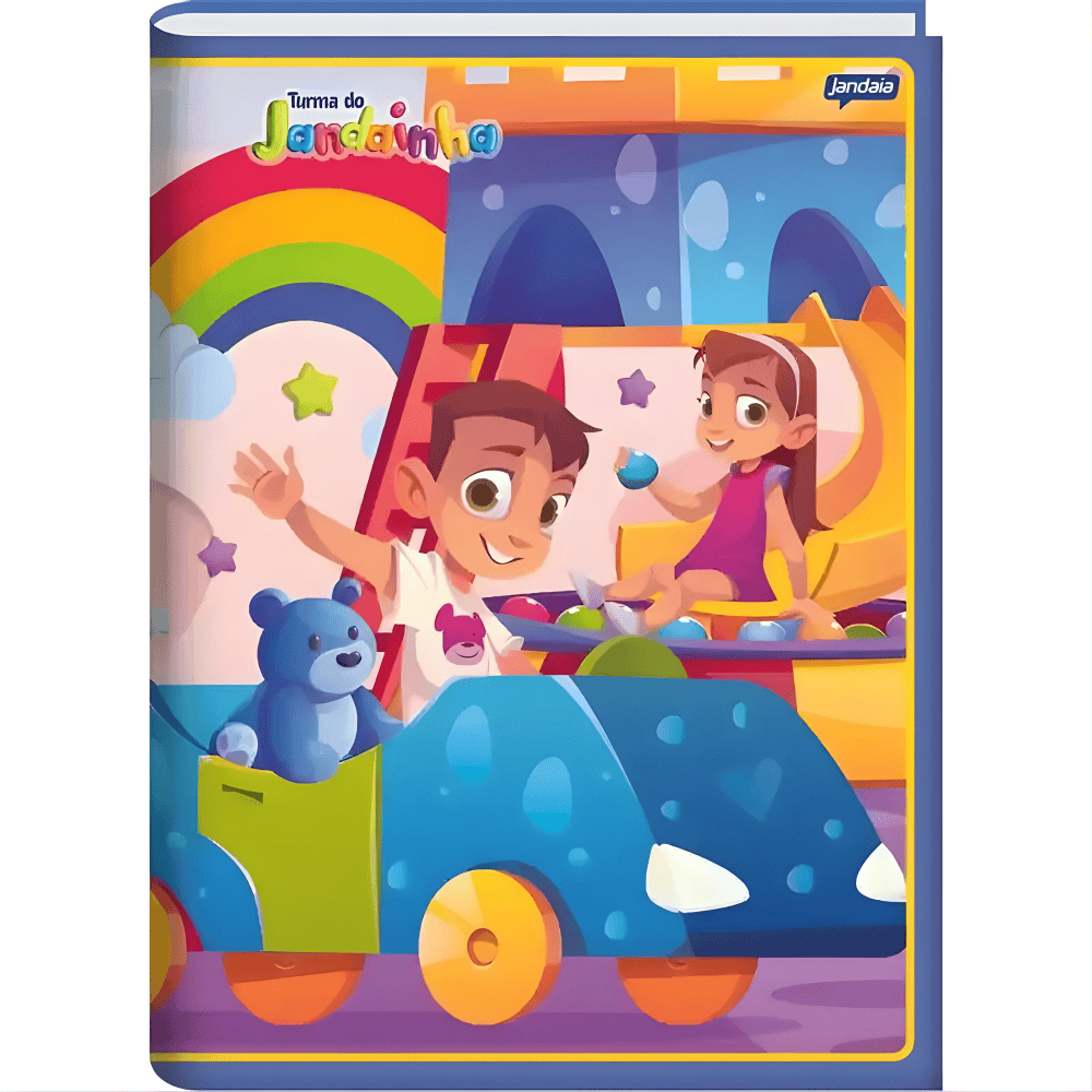 Caderno Brochura 1/4 Cd 80 Folhas Jandaia