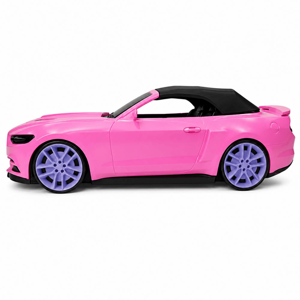 Carrinho Flash Girl com Boneca TK Toys
