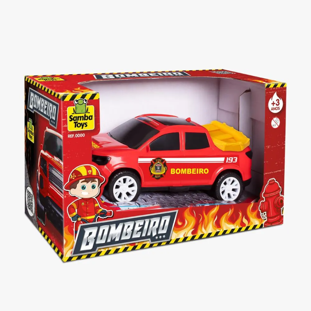 Pick-Up Bombeiro Samba Toys
