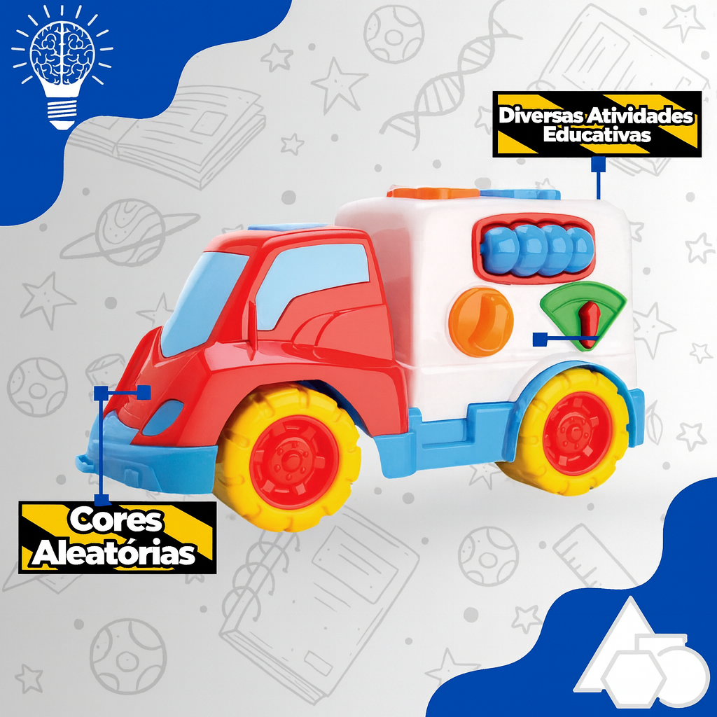 Caminhão Encaixes Samba Toys