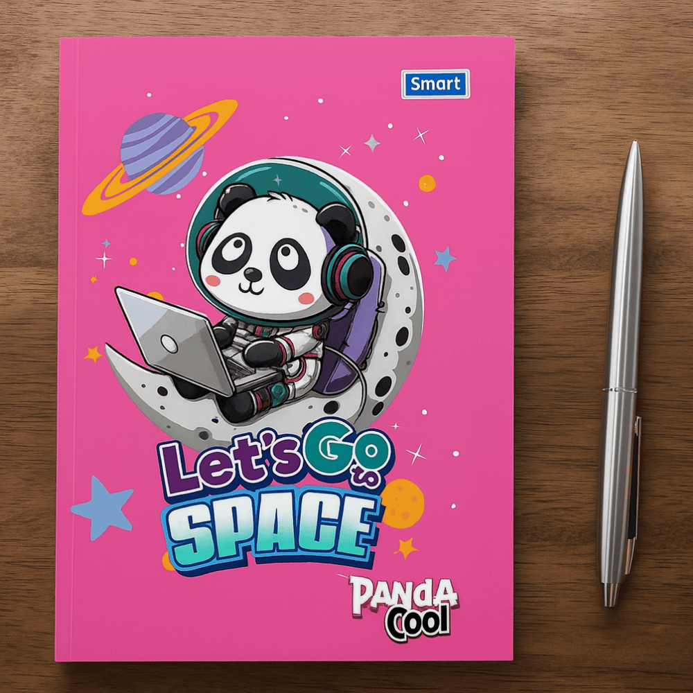 Caderno Panda Brochurão Cd 80Fls