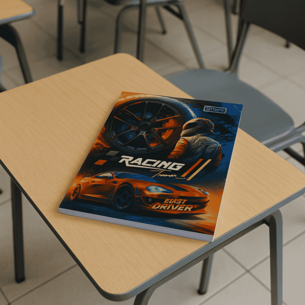 Caderno 1/4 Driver Broch Cd 80Fls