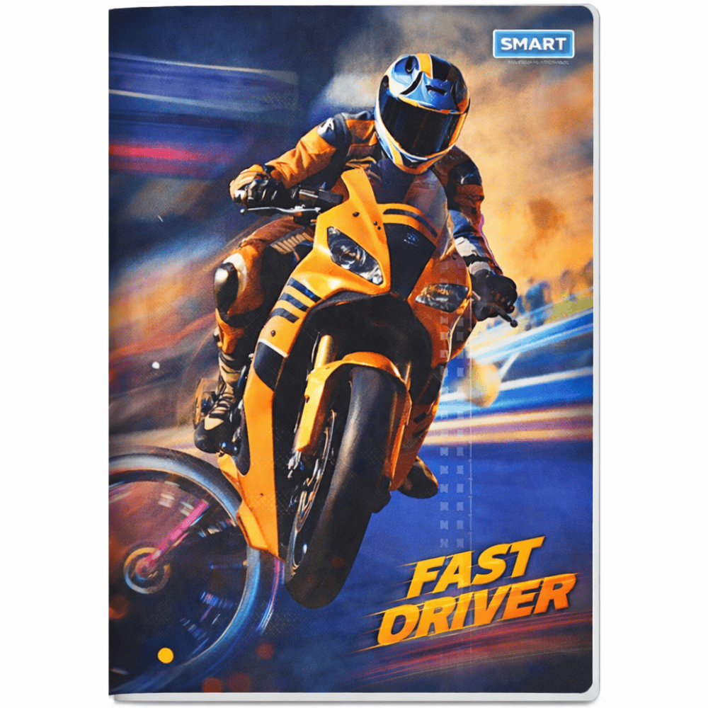 Caderno Driver Brochurão Cd 80 Folhas Smart