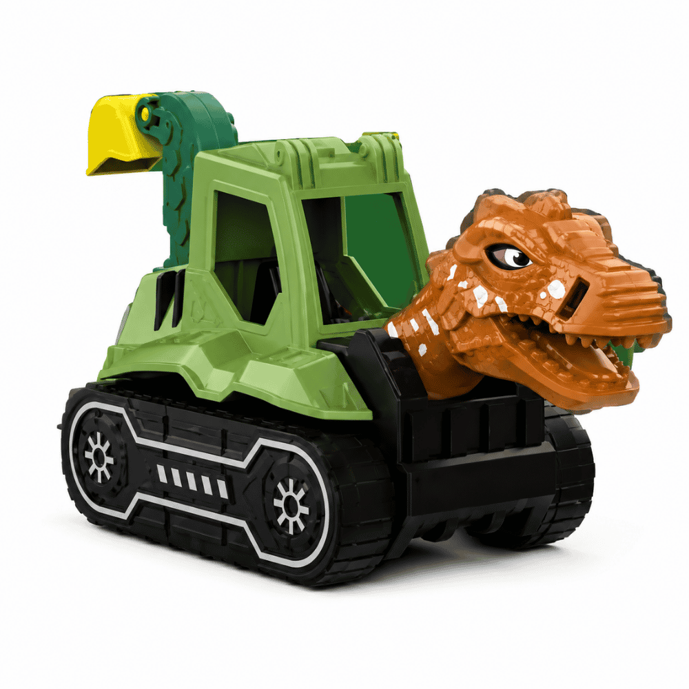Carrinho Dinossauros Pull Back Bee Toys