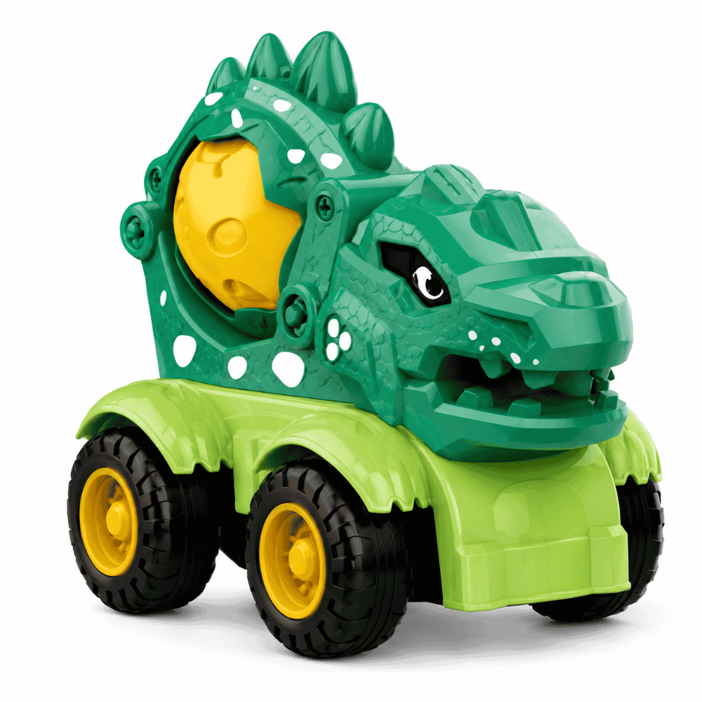 Carrinho Dinossauros Pull Back Bee Toys