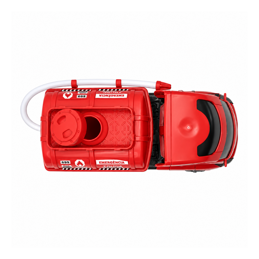 Caminhão Bombeiro Combate Orange Toys