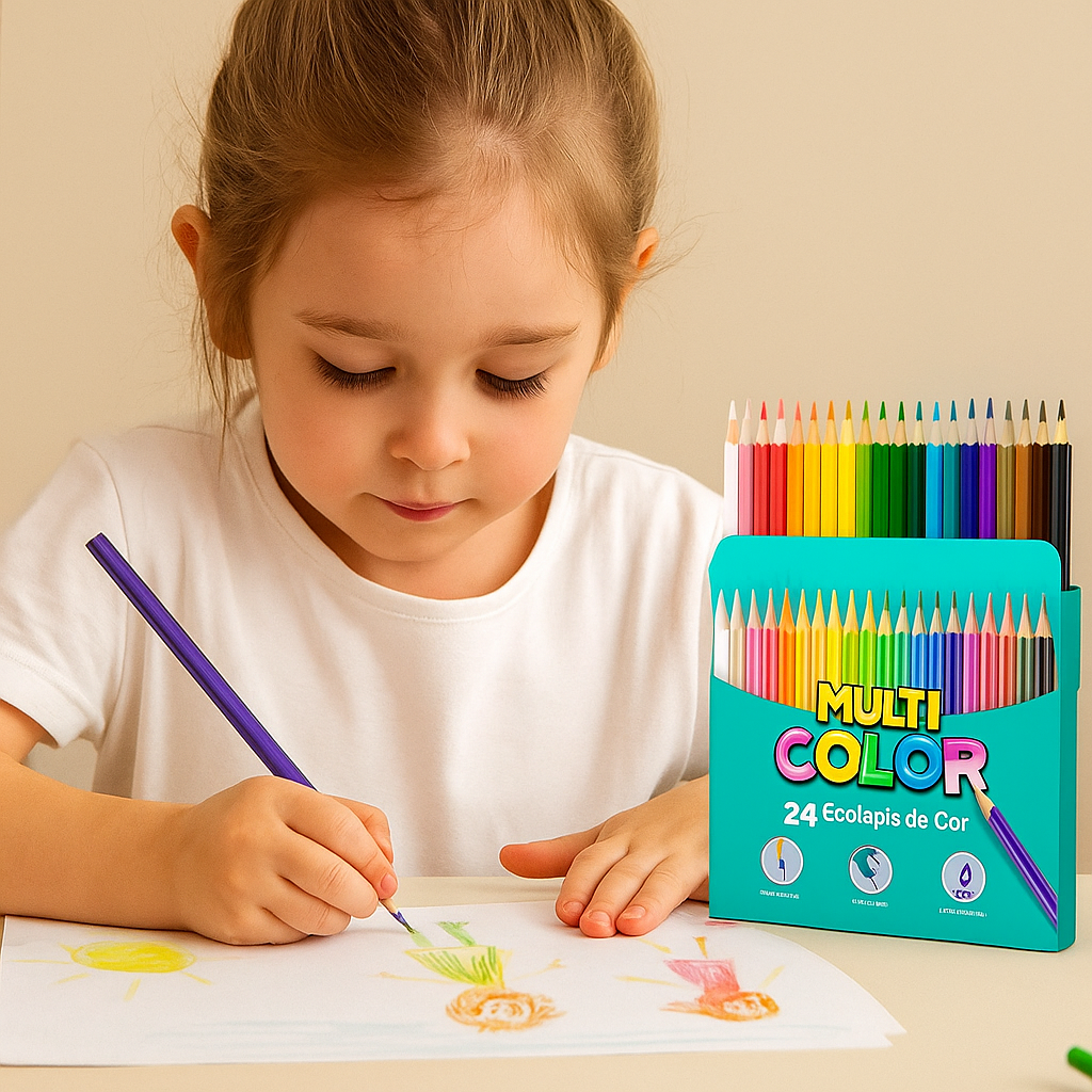 Lápis De Cor Mult Sp C/24 Faber Castell