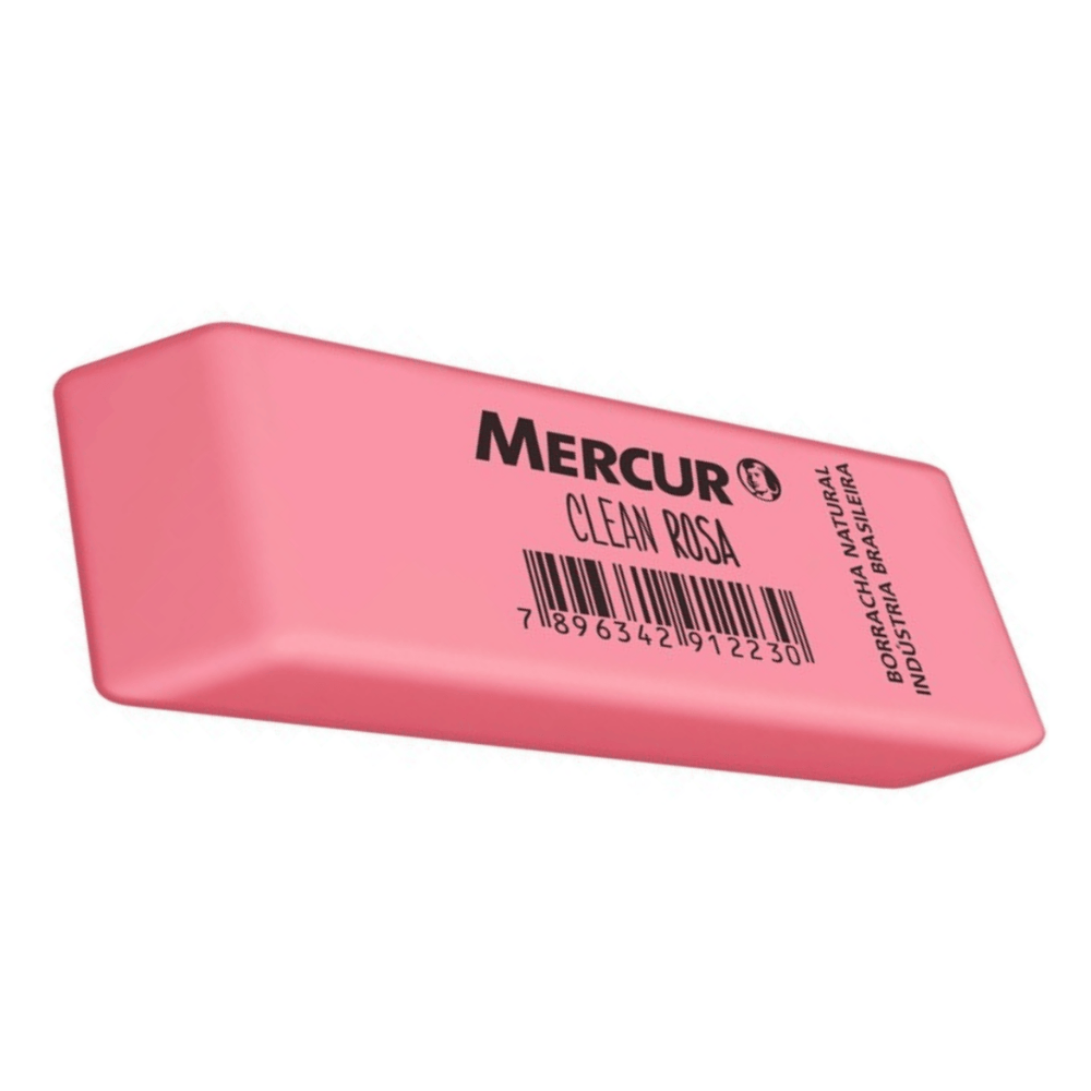 Borracha Clean Rosa Mercur