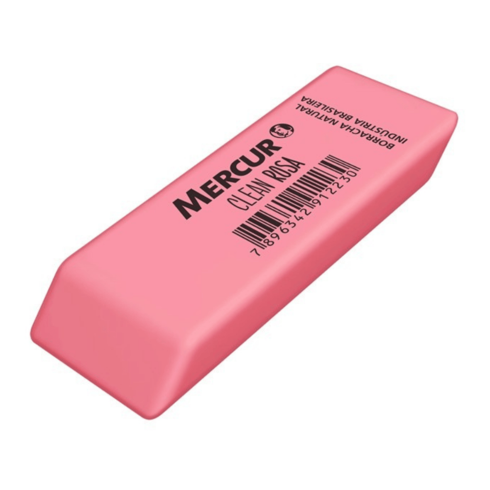 Borracha Clean Rosa Mercur