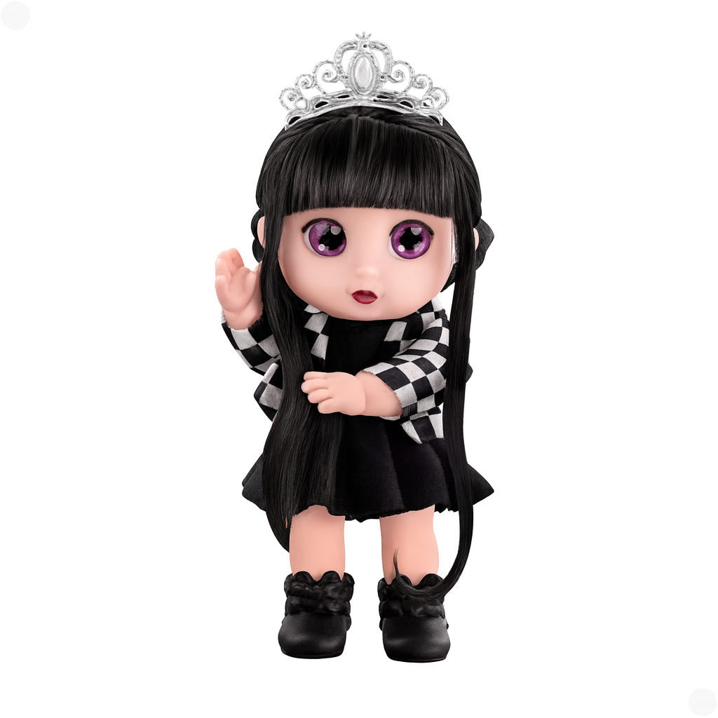 Kilty Pop Princesa Preto E Branco Roma