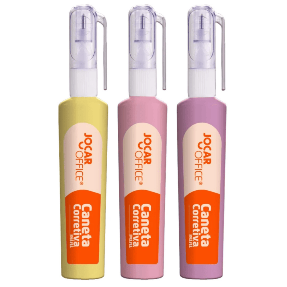 Mini Corretivo Caneta 4Ml Colorido