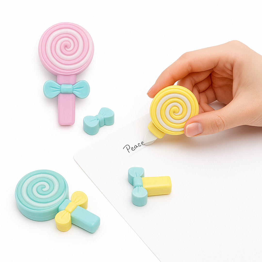 Fita Corretiva 6Mx5Mm Food Trends Pirulito Leo Leo