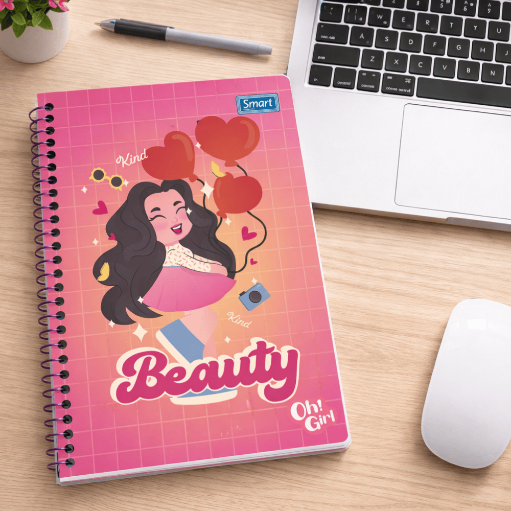 Caderno Oh Girl Cd 160Fls 10 Matérias