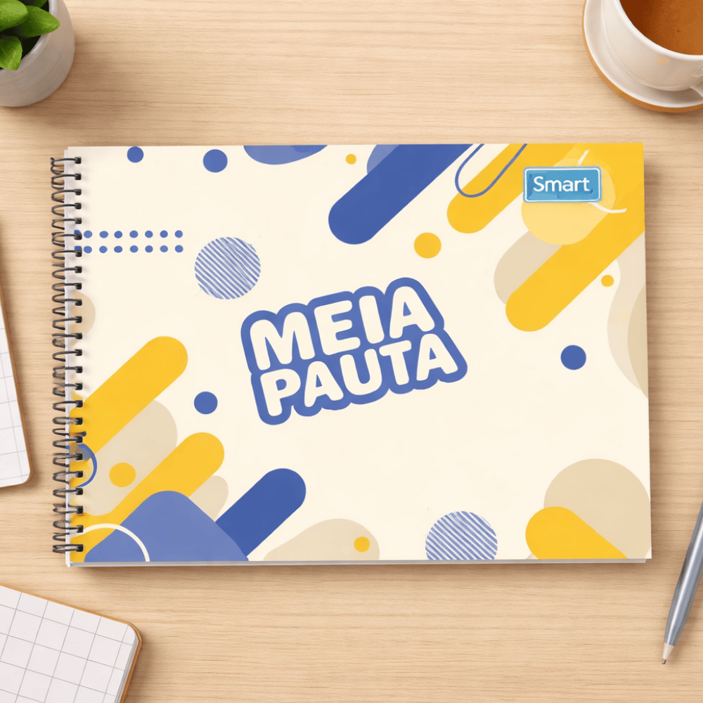 Caderno Cartografia E Desenho 80Fls Smart