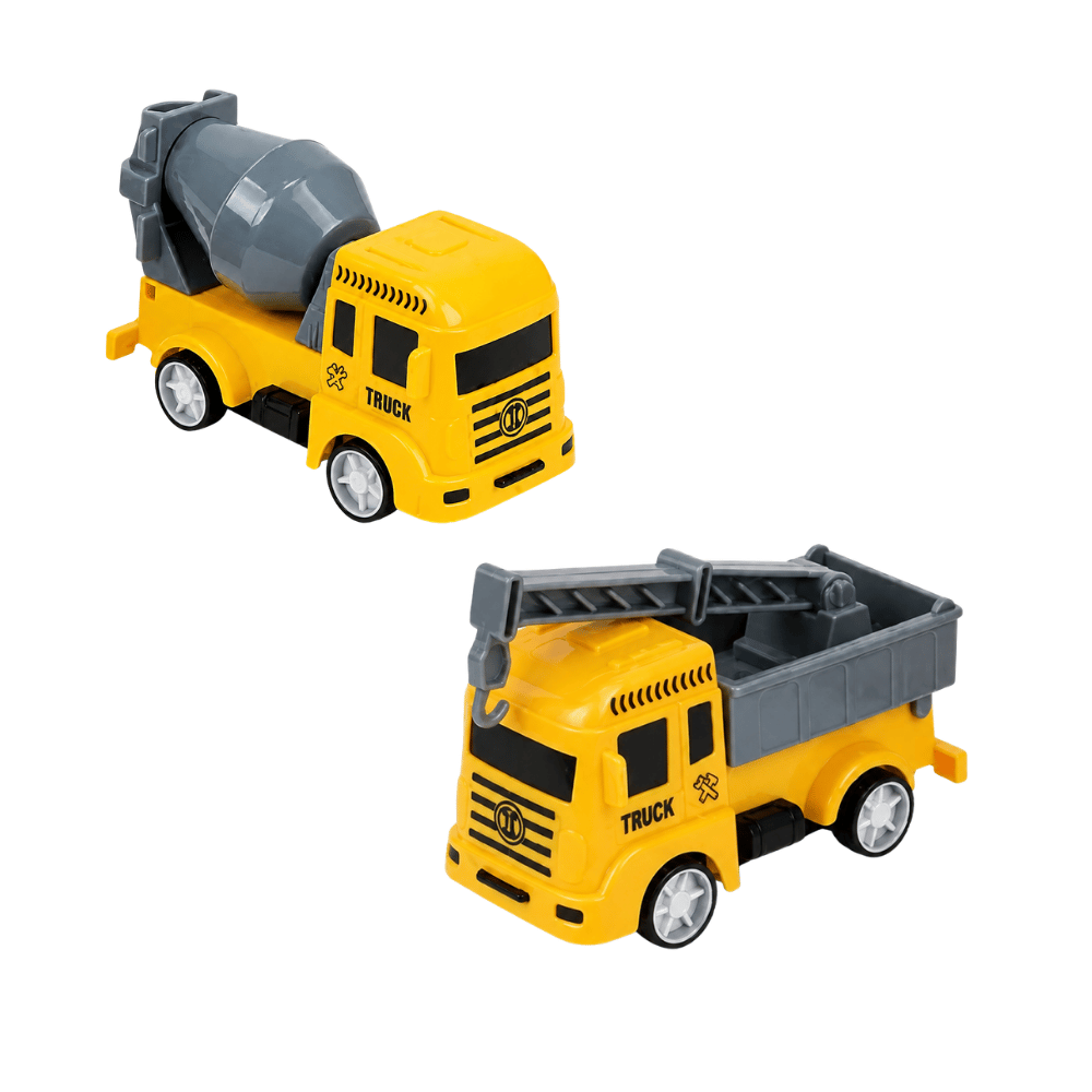 Mini Carro Construção Duplo Fricção Ark Toys