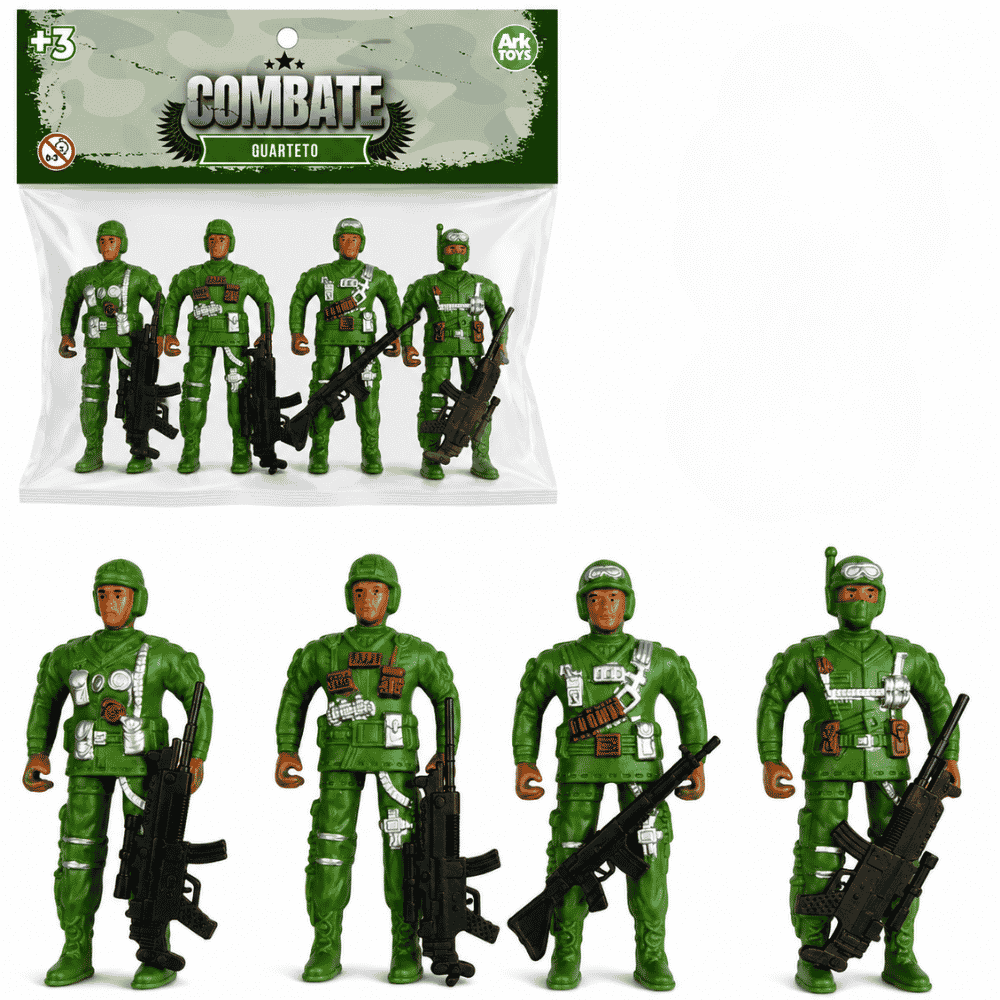 Quarteto Combate Arktoys