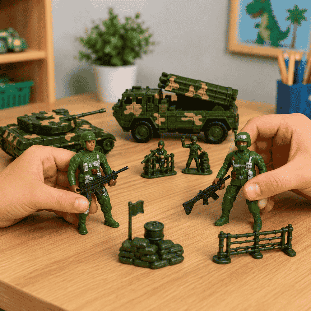 Quarteto Combate Arktoys
