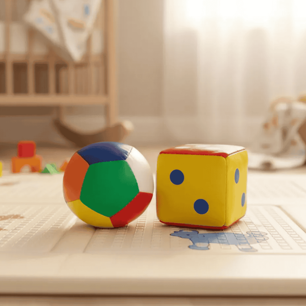 Bola E Dado Baby Acolchoados Arktoys