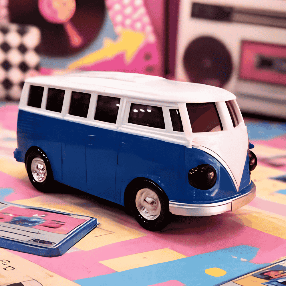 Van Retrô Bate e Volta Arktoys