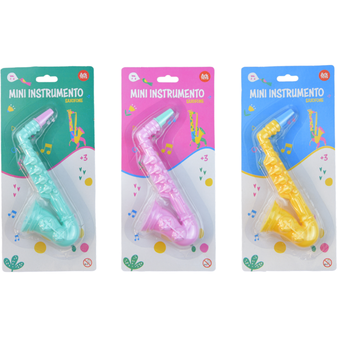 Mini Instrumento Saxofone Arktoys