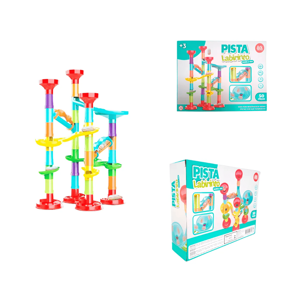 Pista Labirinto Marble Run Arktoys