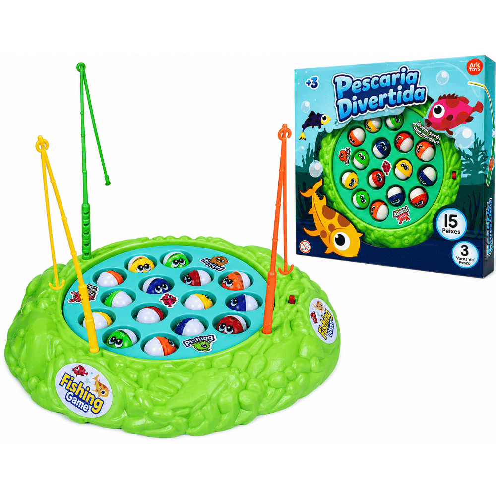 Pescaria Divertida Eletrônica Arktoys