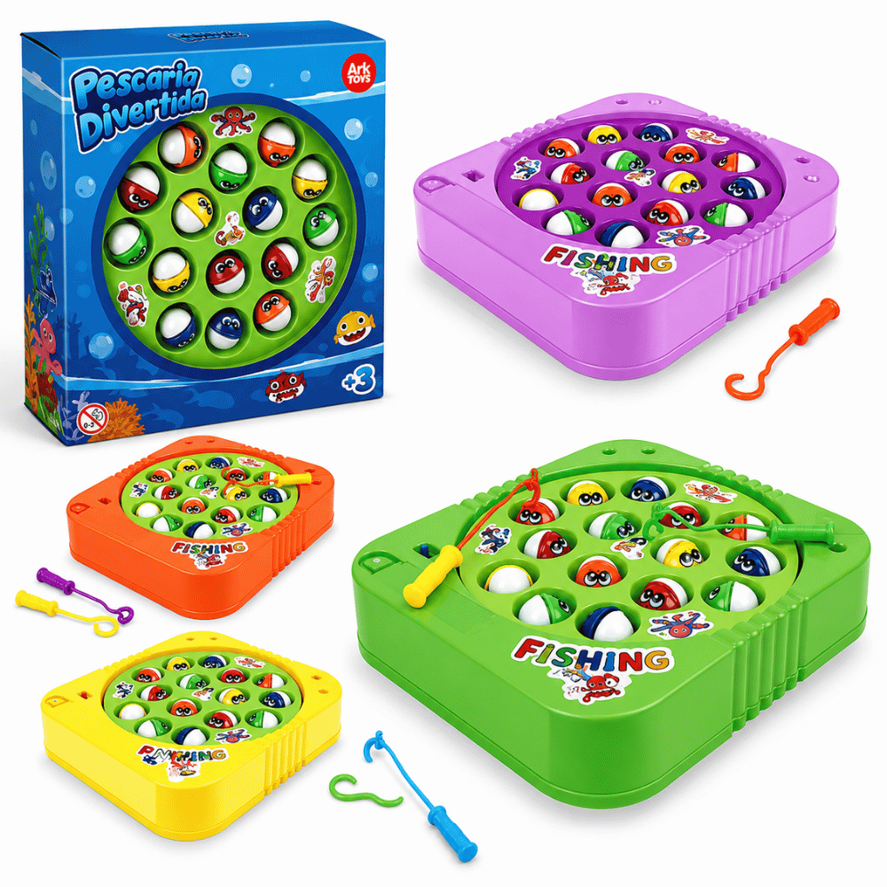 Pescaria Divertida Eletrônica Arktoys