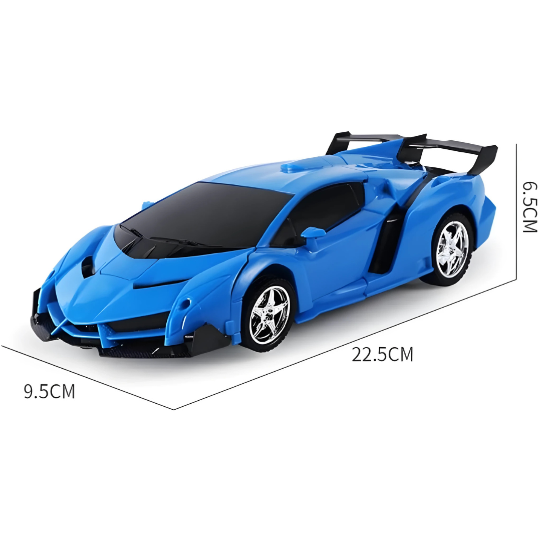 Carro Com Controle Remoto Transformers Robo