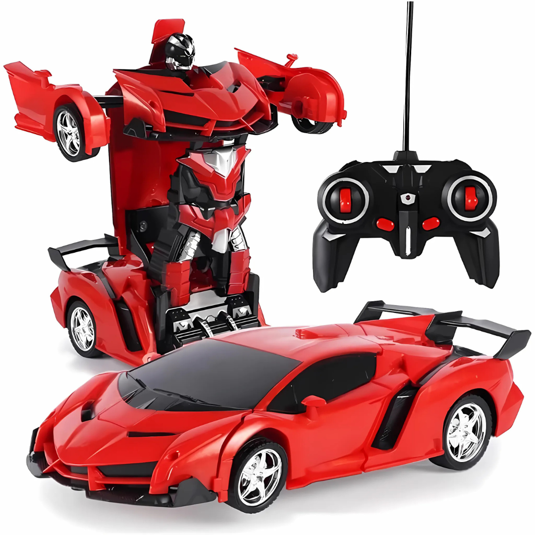 Carro Com Controle Remoto Transformers Robo