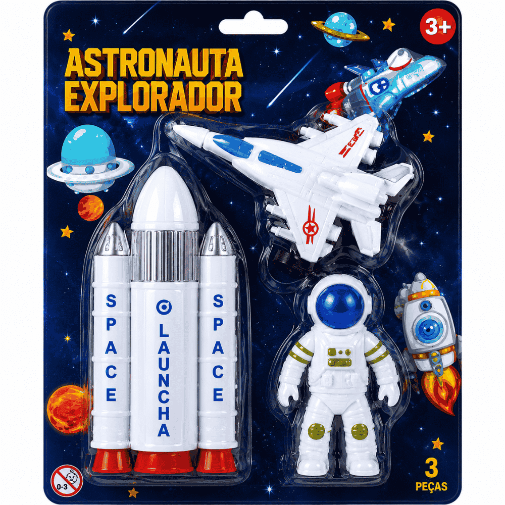 Boneco Astronauta Arktoys