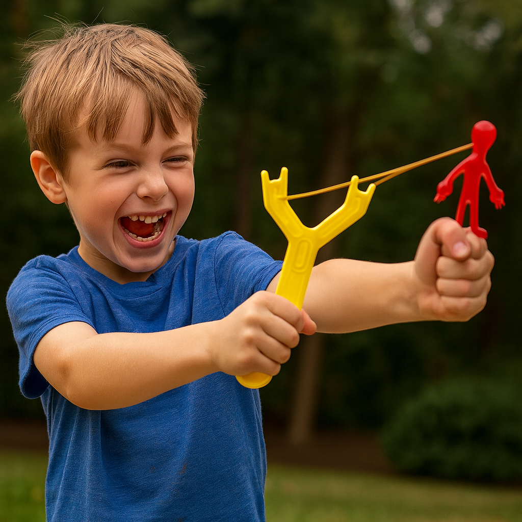 Estilingue Alien Voador Arktoys