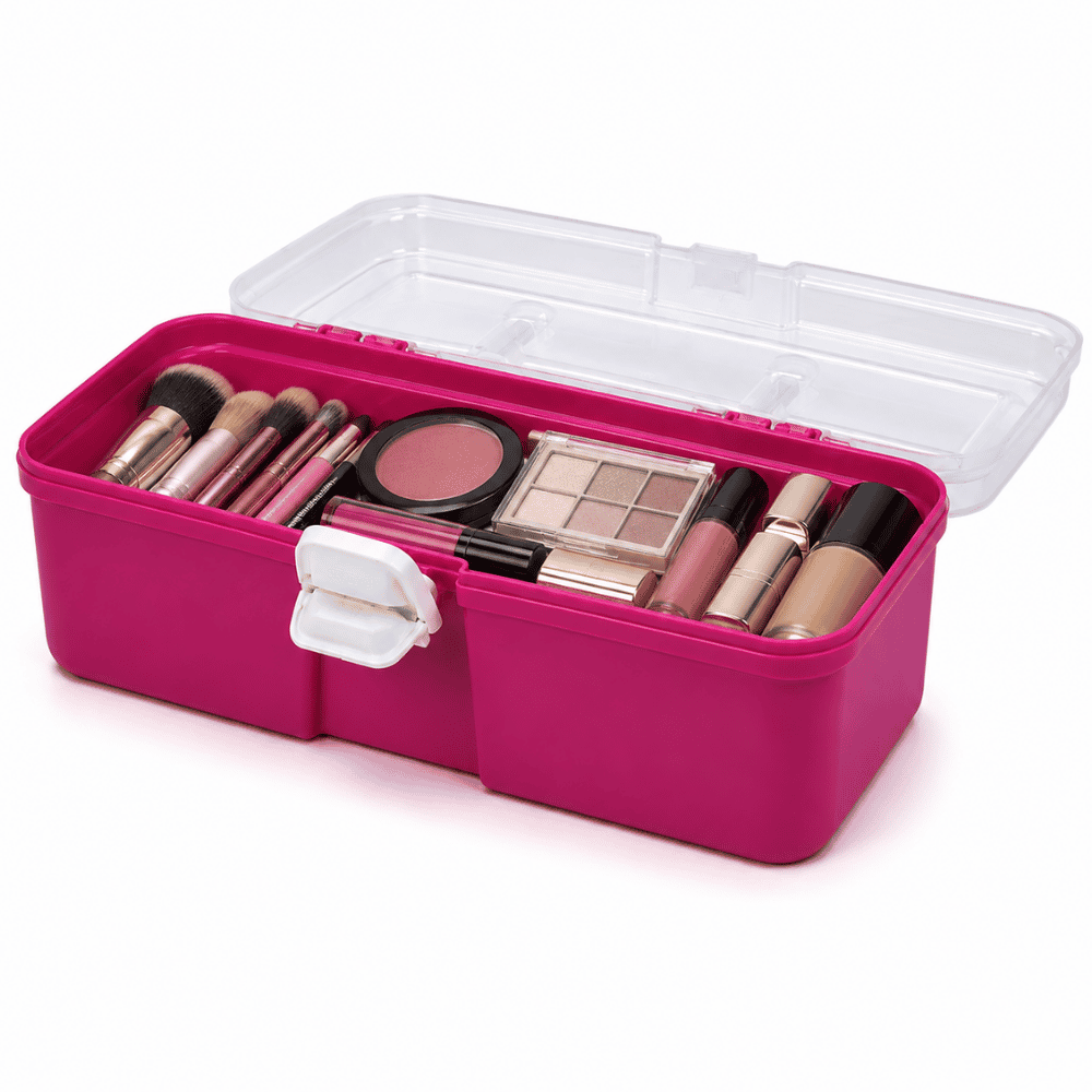 Maleta de Beleza Graciosa 2,2L Rosa Nitron