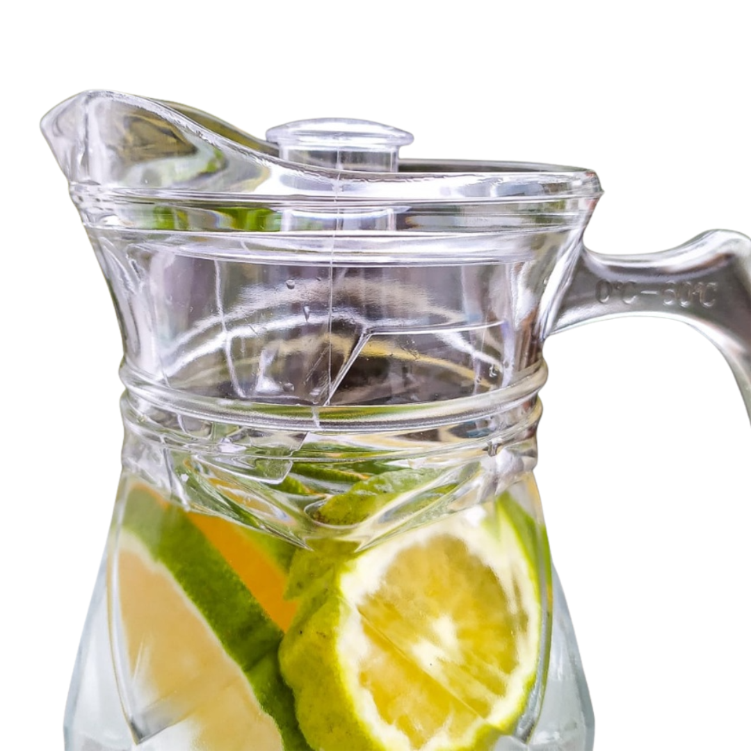 Jarra De Vidro 1,5Lts C/Tp Em Plast Chazak