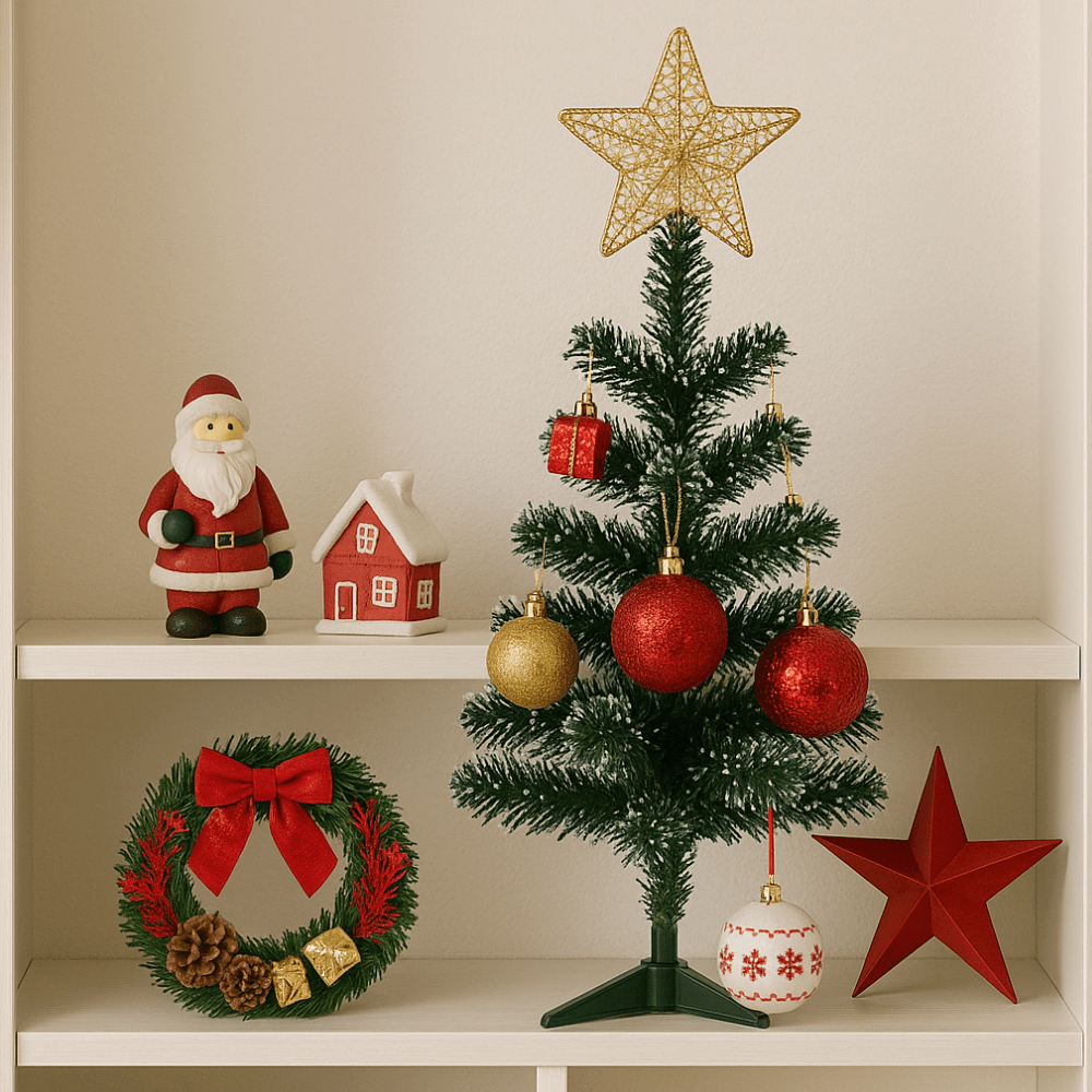 Árvore de Natal Nevada 60cm Multiart
