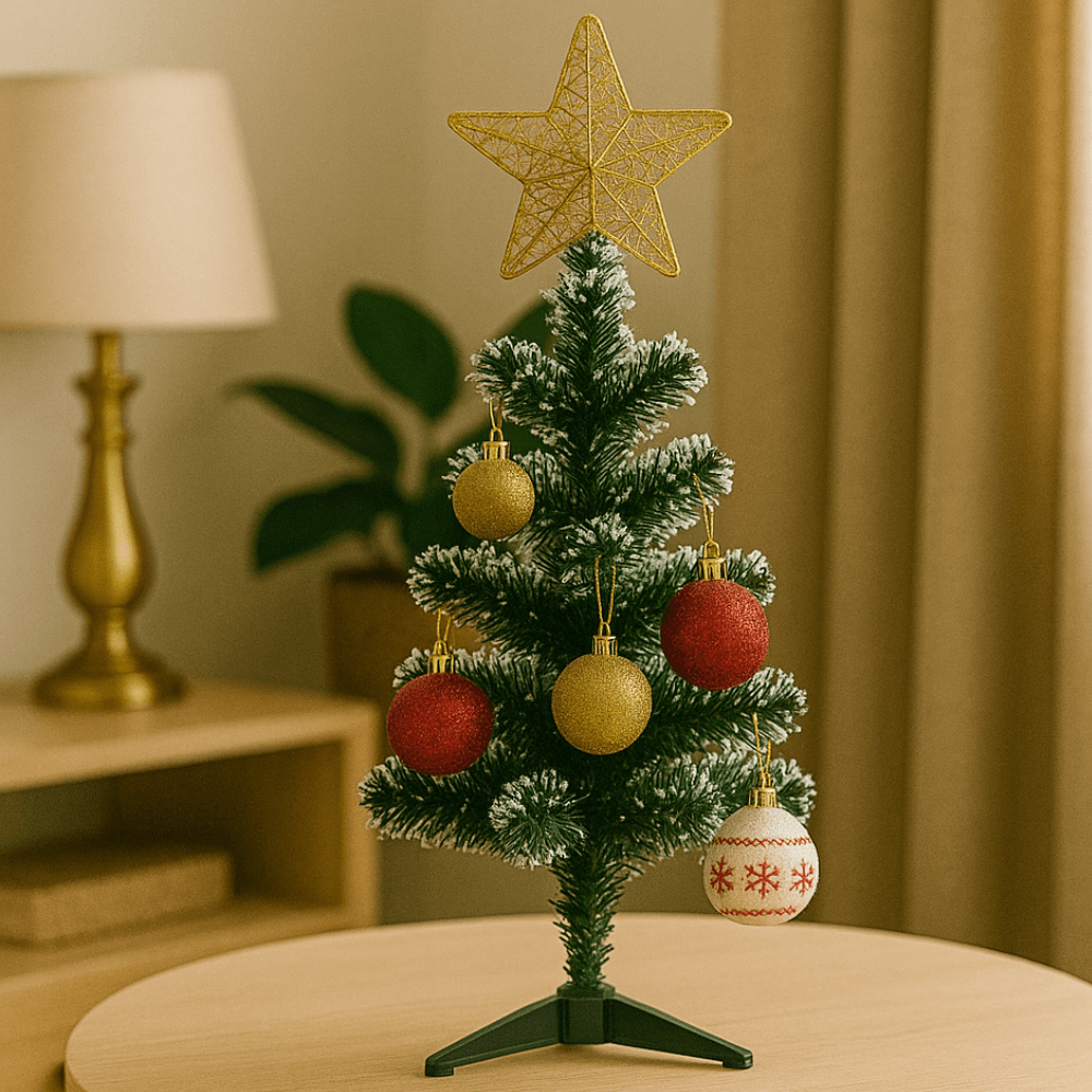 Árvore de Natal Nevada 60cm Multiart