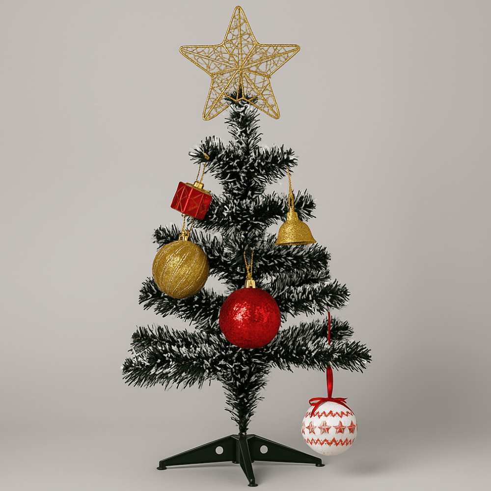 Árvore de Natal Nevada 60cm Multiart