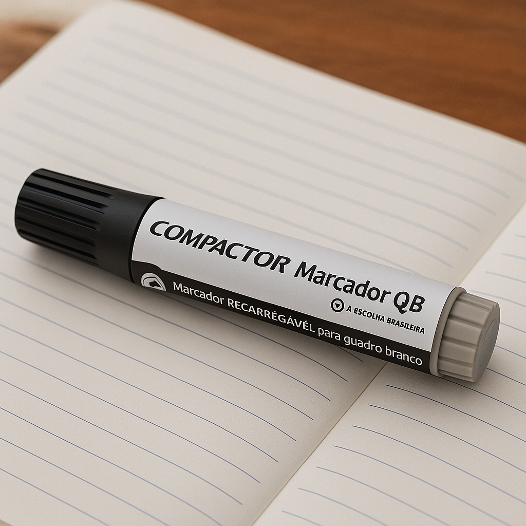 Marcador Qb Preto Compactor