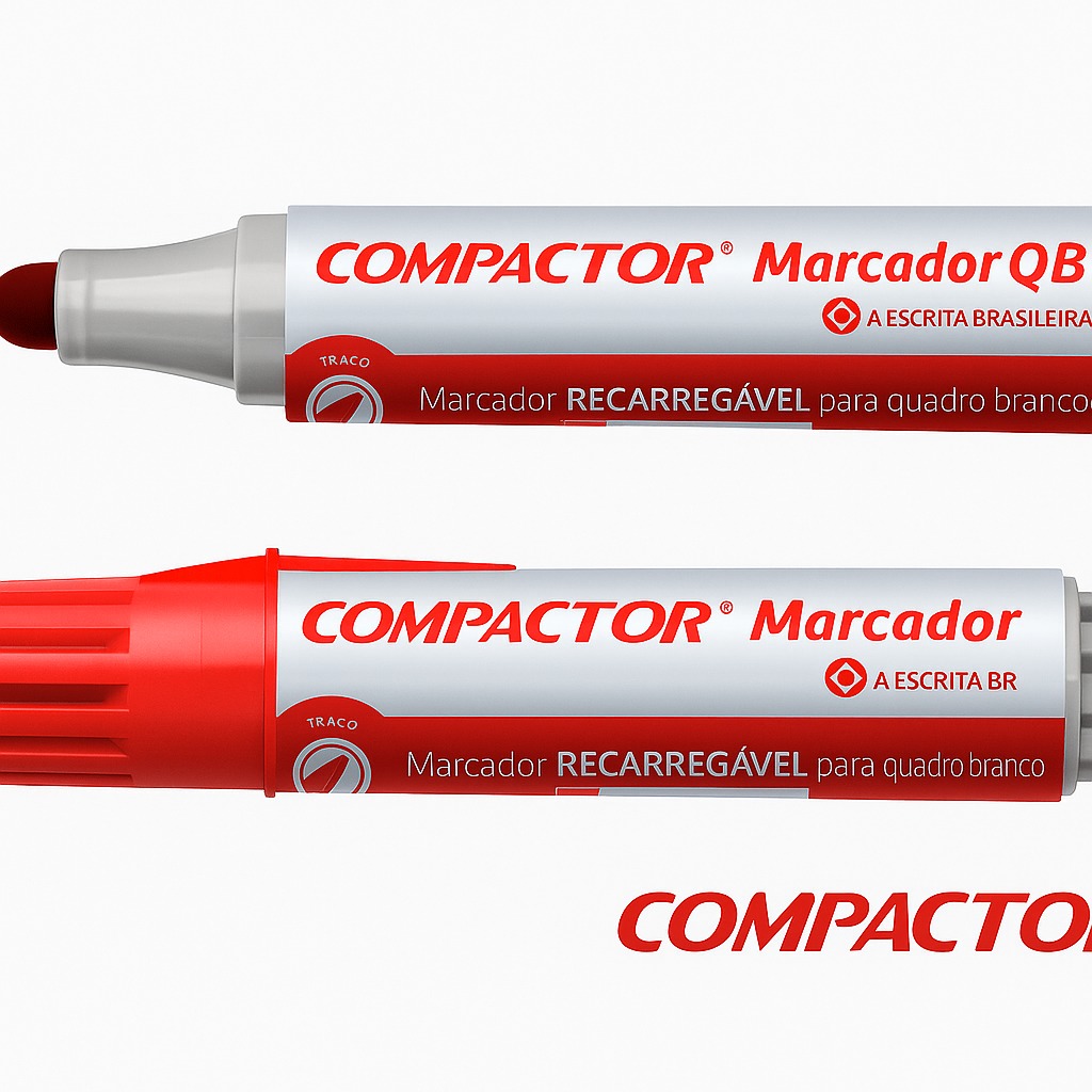 Marcador Qb Vermelha Compactor