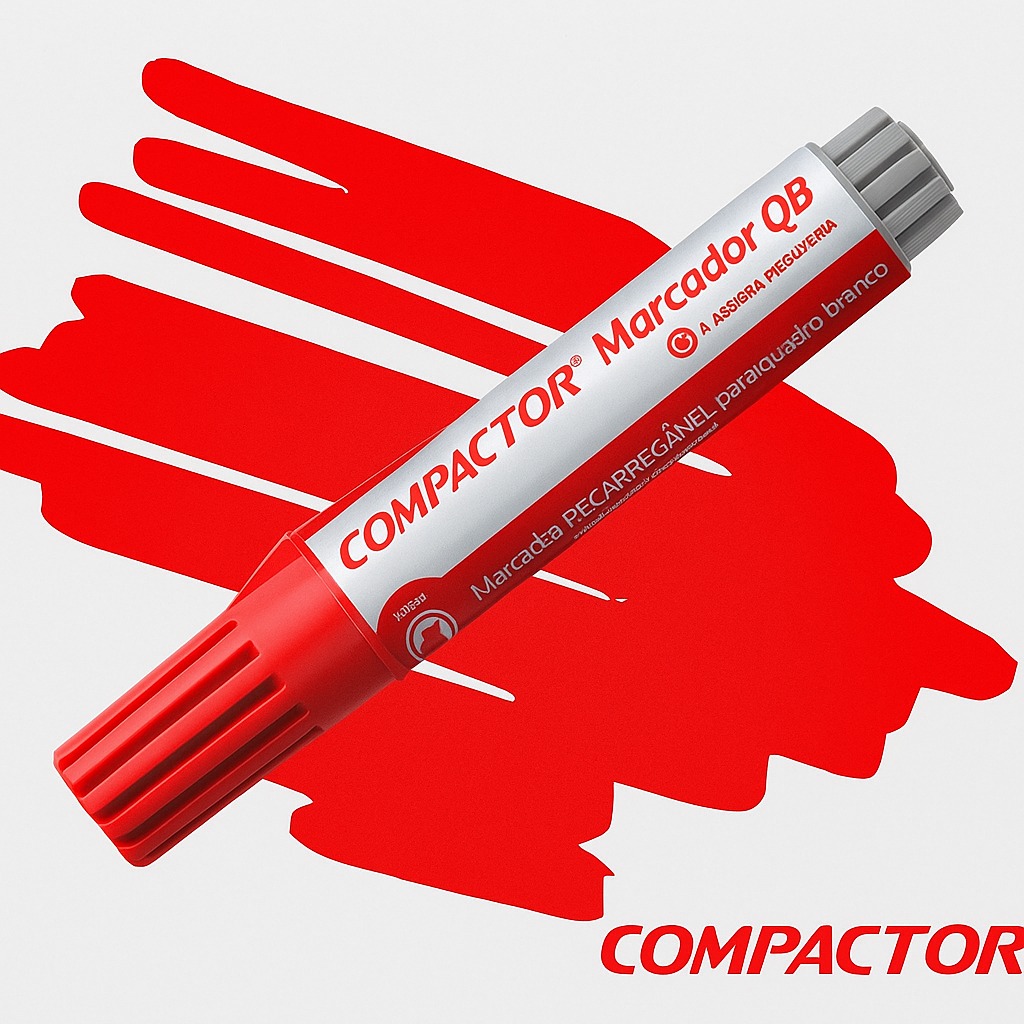 Marcador Qb Vermelha Compactor