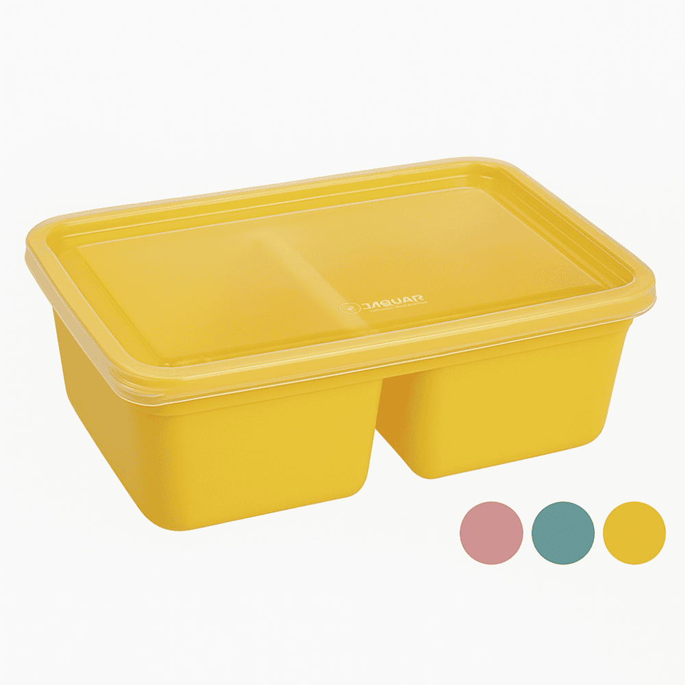 Marmita Slim Com Divisória 1,1L Mix Color Jaguar