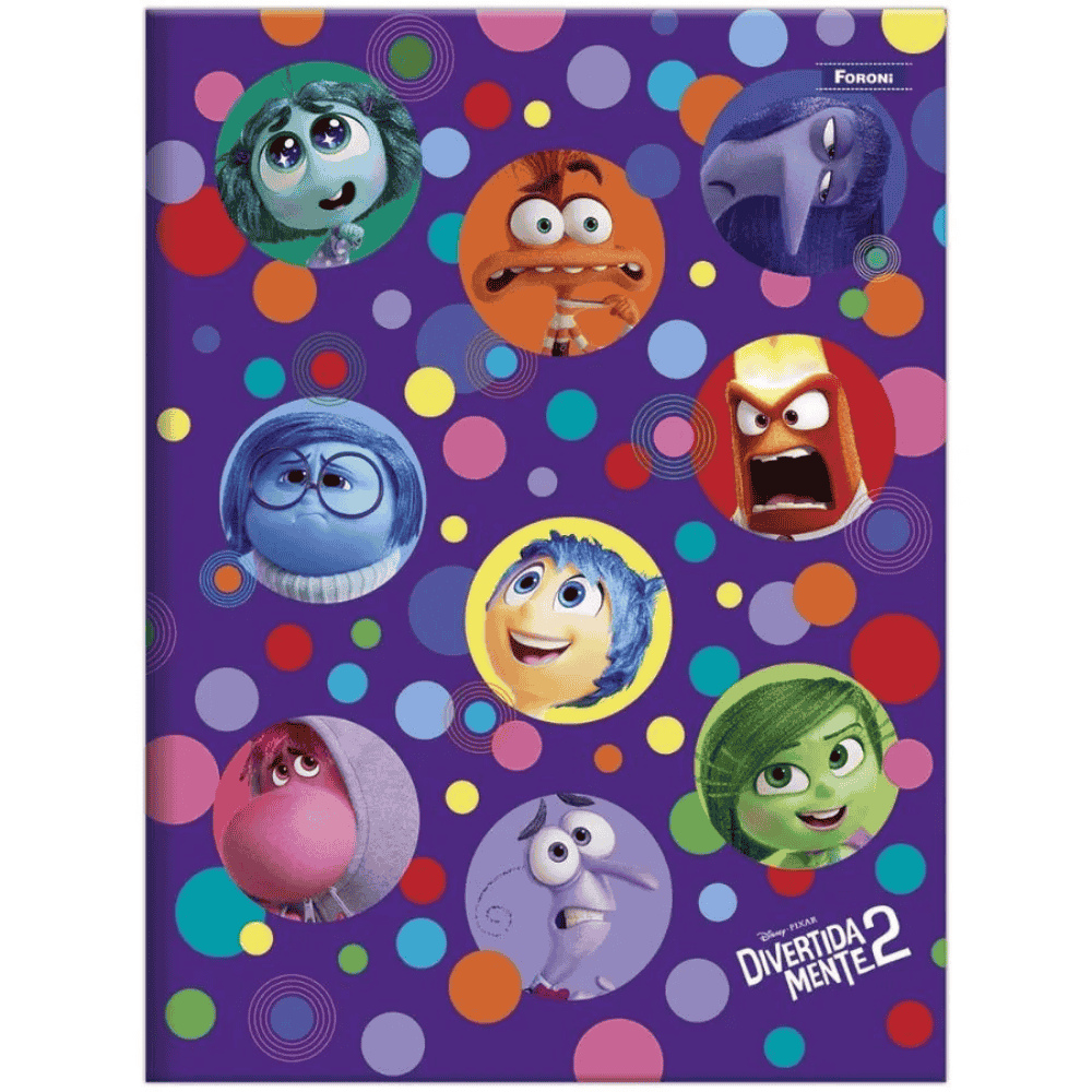 Caderno Brochura Cd 80 Folhas Divertidamente Foroni