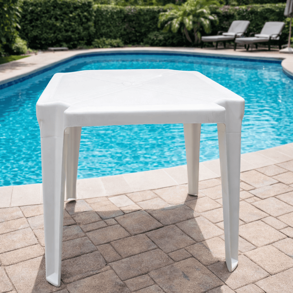 Mesa Coruripe Branca Solplast