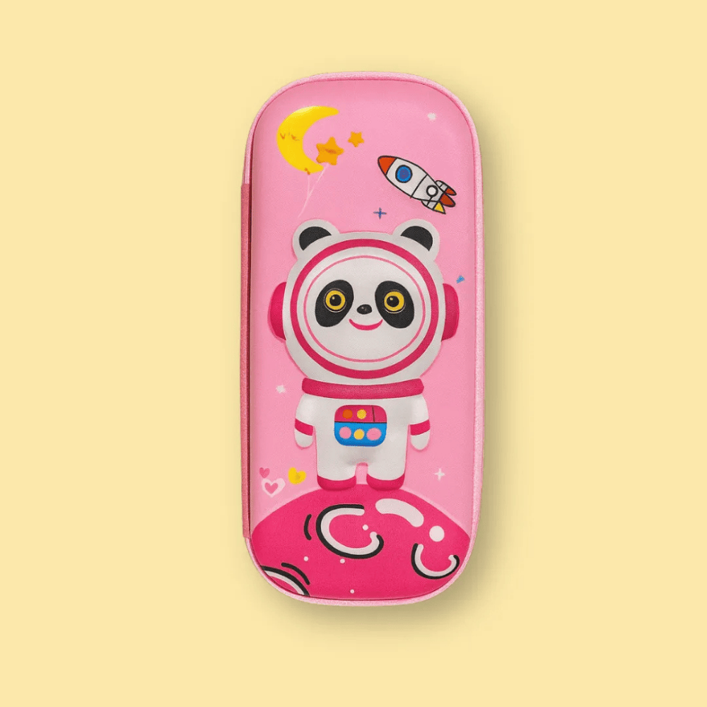Estojo Escolar Panda Astronauta