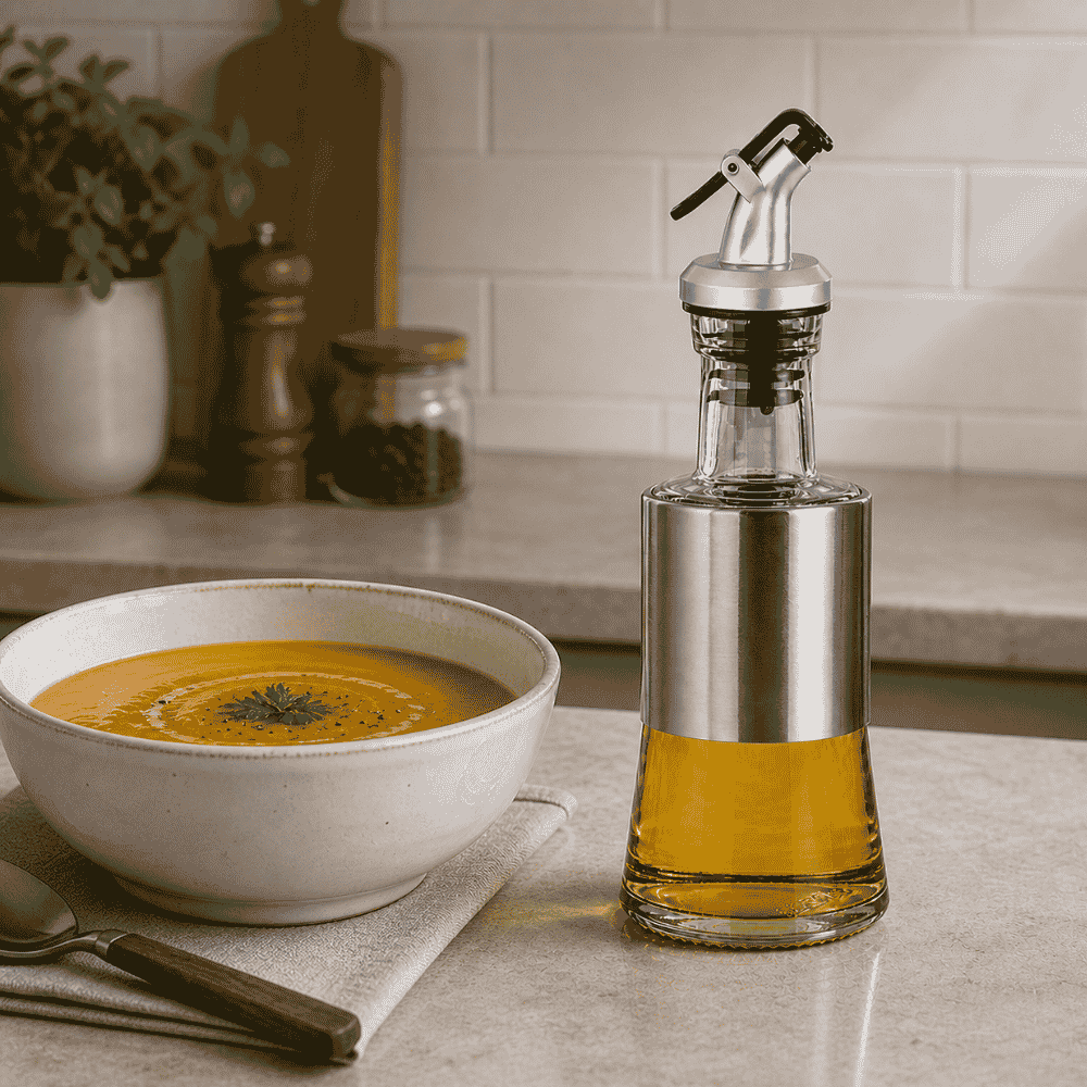 Porta Azeite 250ml com Dosador Chazak
