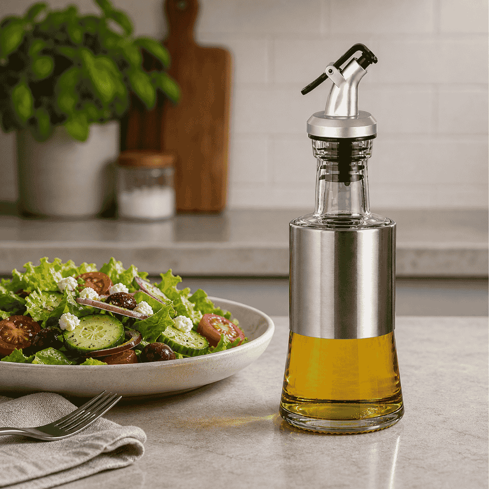 Porta Azeite 250ml com Dosador Chazak