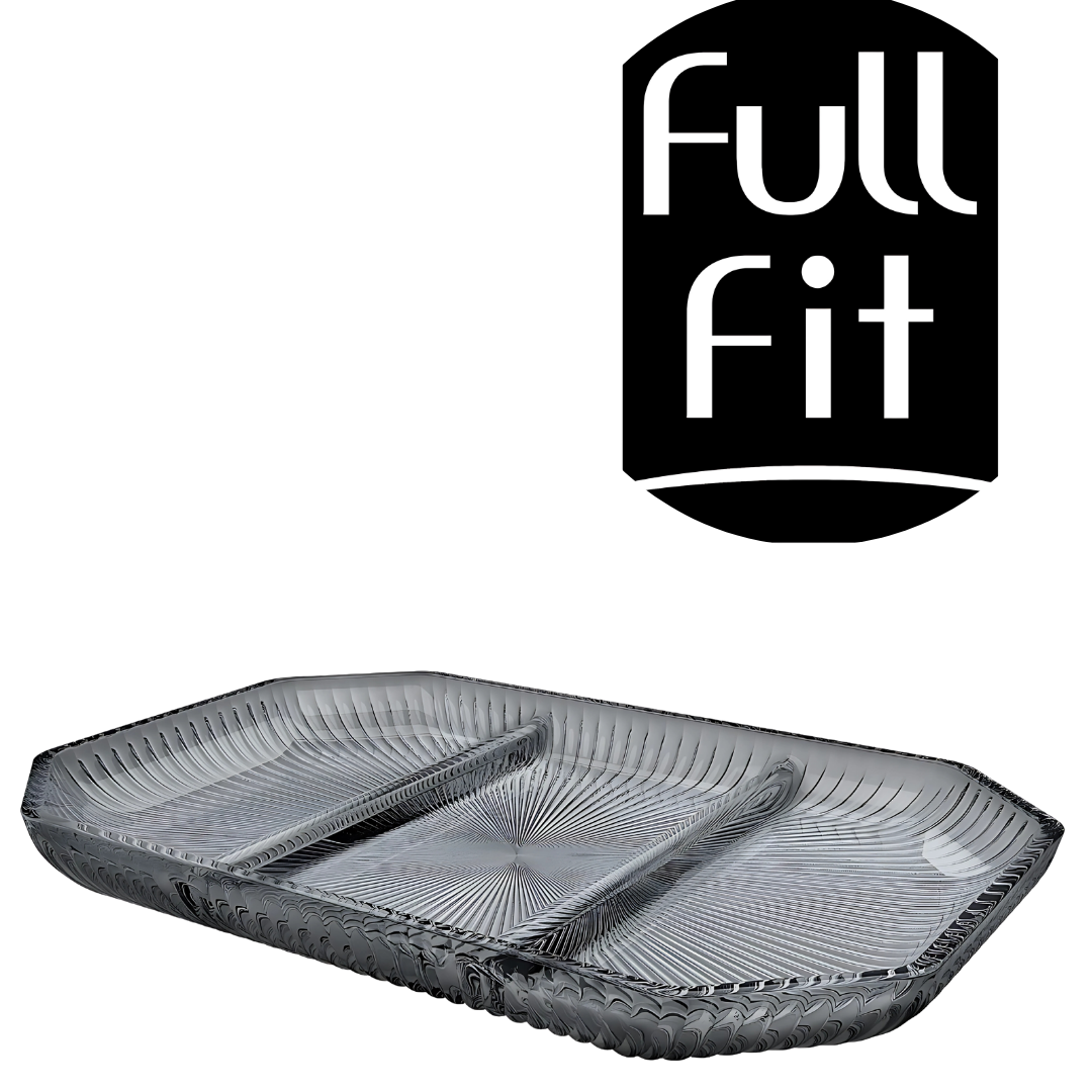 Petisqueira Com 3 Divisórias Cameratta Fumê Full Fit