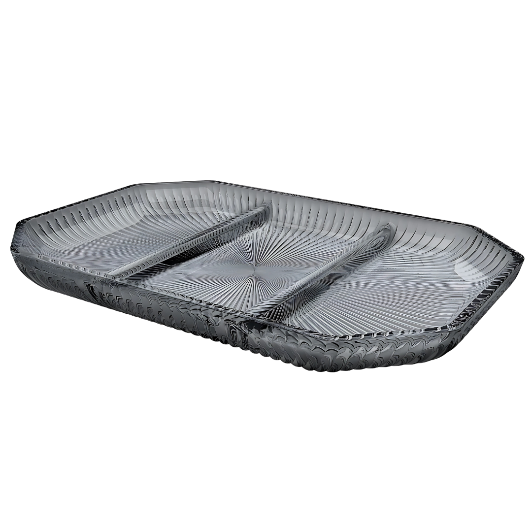 Petisqueira Com 3 Divisórias Cameratta Fumê Full Fit