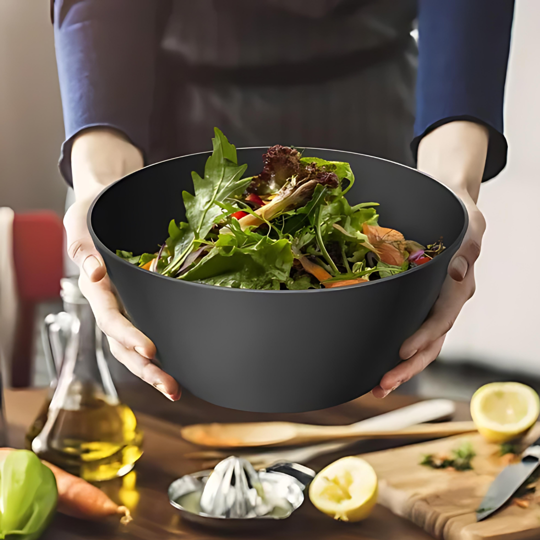 Bowl Para Salada De Bambu Chazak