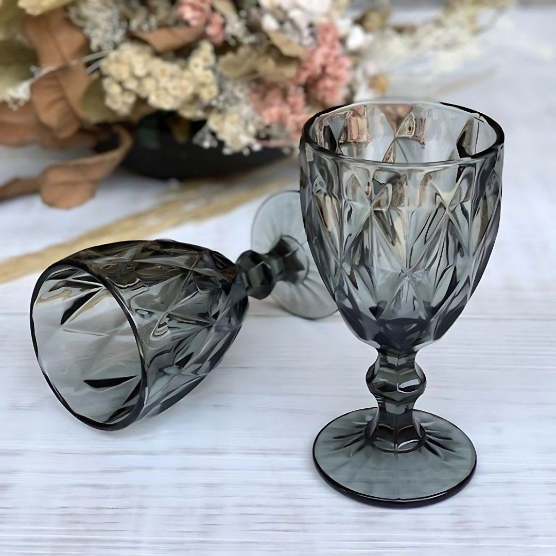 Taça 340Ml Cinza Chazak